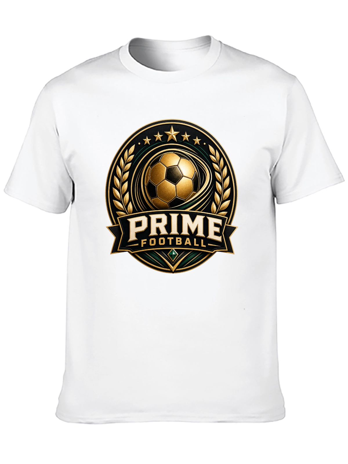 Gridiron Gladiator – Football Warrior Spirit Premium Tee