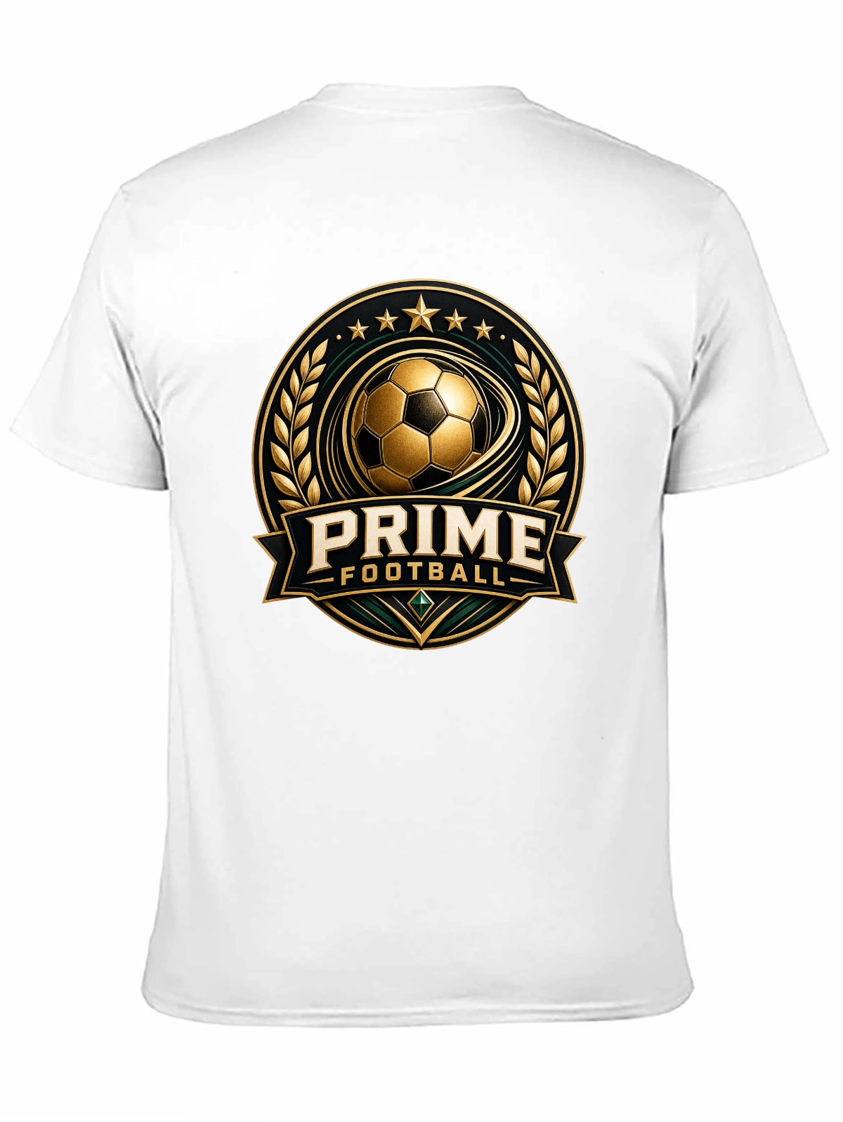 Gridiron Gladiator – Football Warrior Spirit Premium Tee