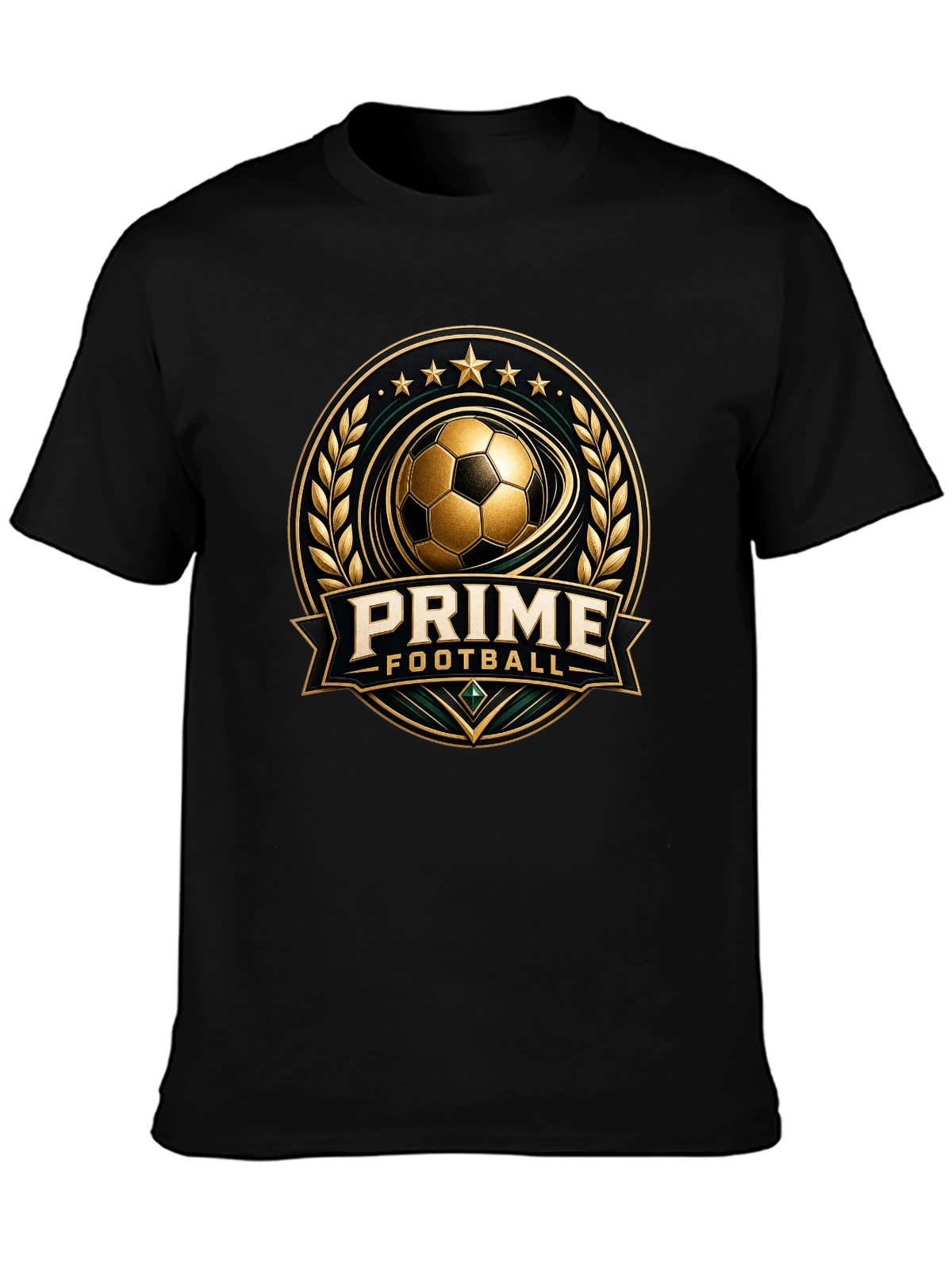 Gridiron Gladiator – Football Warrior Spirit Premium Tee