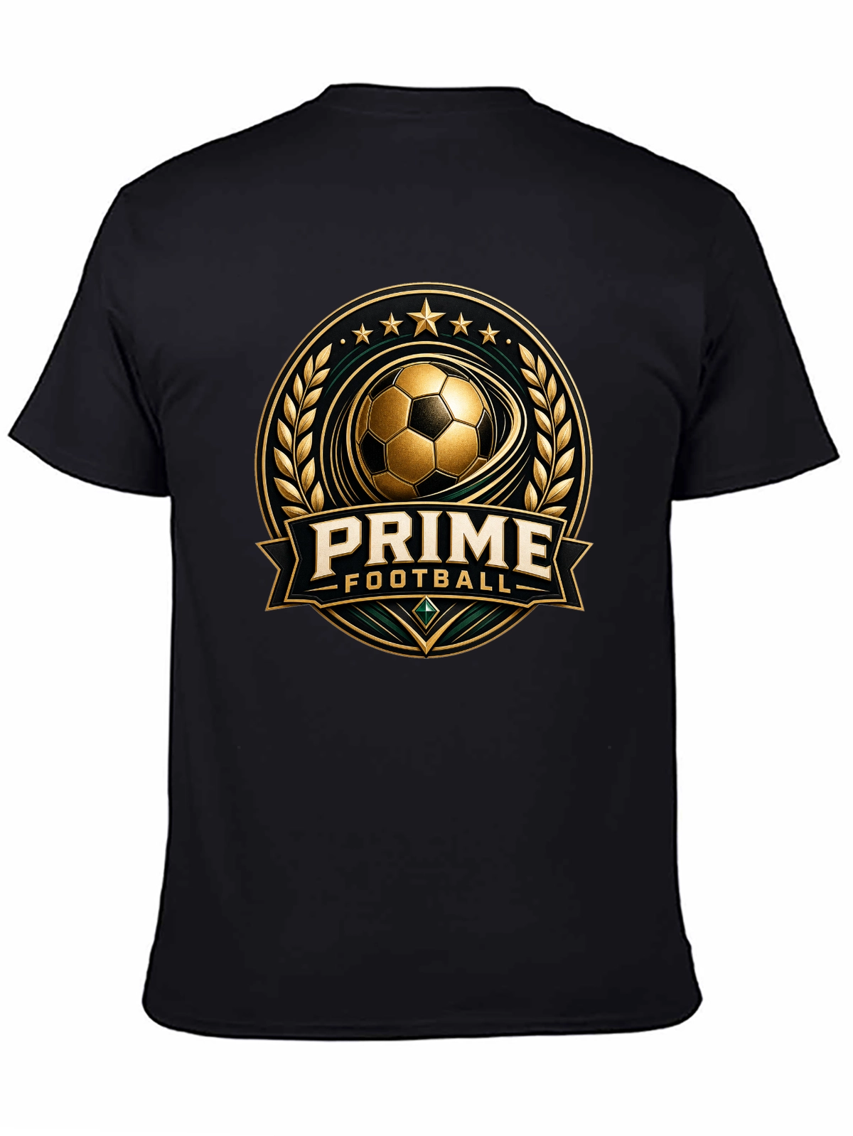 Gridiron Gladiator – Football Warrior Spirit Premium Tee