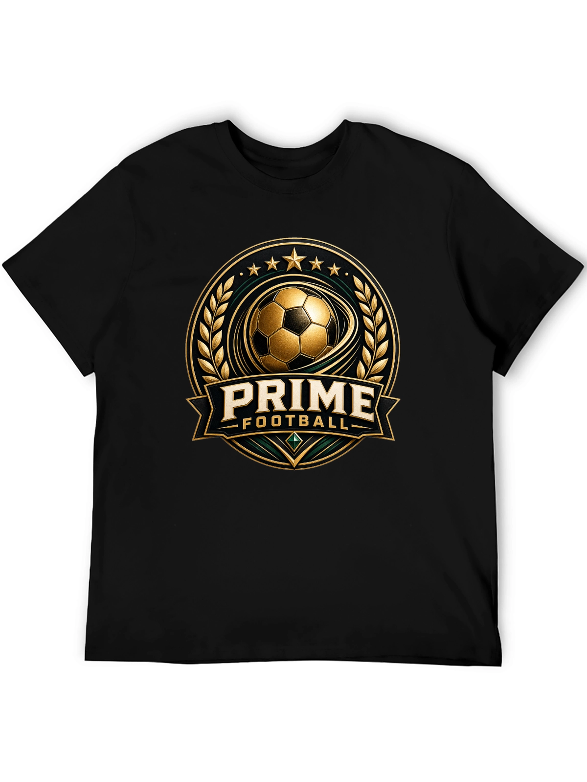 Gridiron Gladiator – Football Warrior Spirit Premium Tee