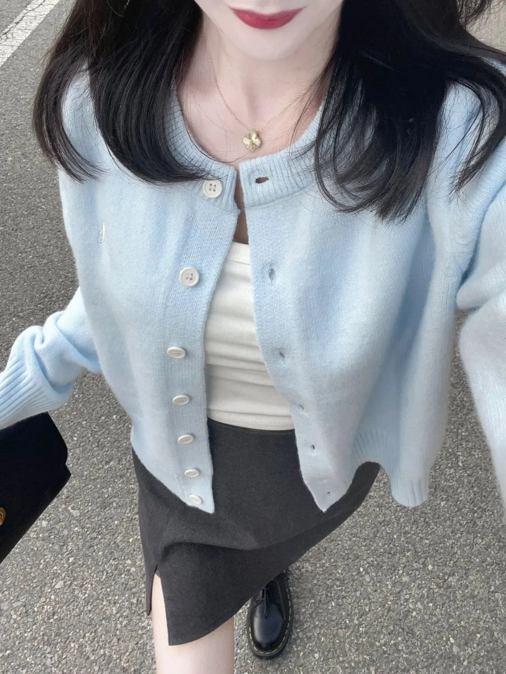 Versatile Cardigan Short Outerwear Cardigan Top For Women