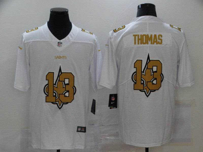 Men's New Orleans Saints Michael Thomas #13 White Game Player Jerseys