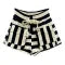 Versatile Striped Pants Striped Casual Cargo Shorts Women Hot Pa