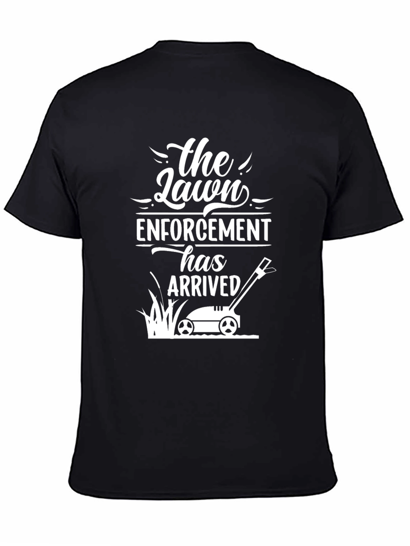 Lawn Enforcement T-Shirt: Funny Yard Work Tee