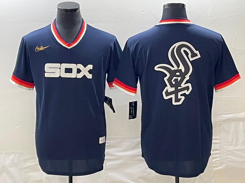 Men's Chicago White Sox Navy Cooperstown Collection Replica Team Jerseys