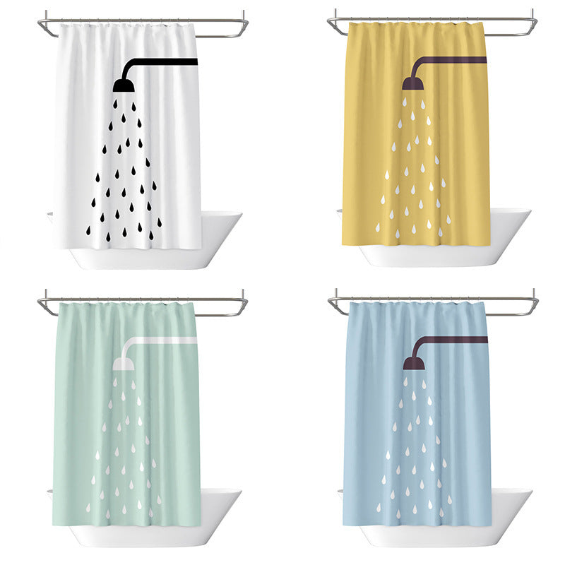 Modern Simple Waterproof Shower Curtain Partition Curtain – Finally, a Storage Solution That Works