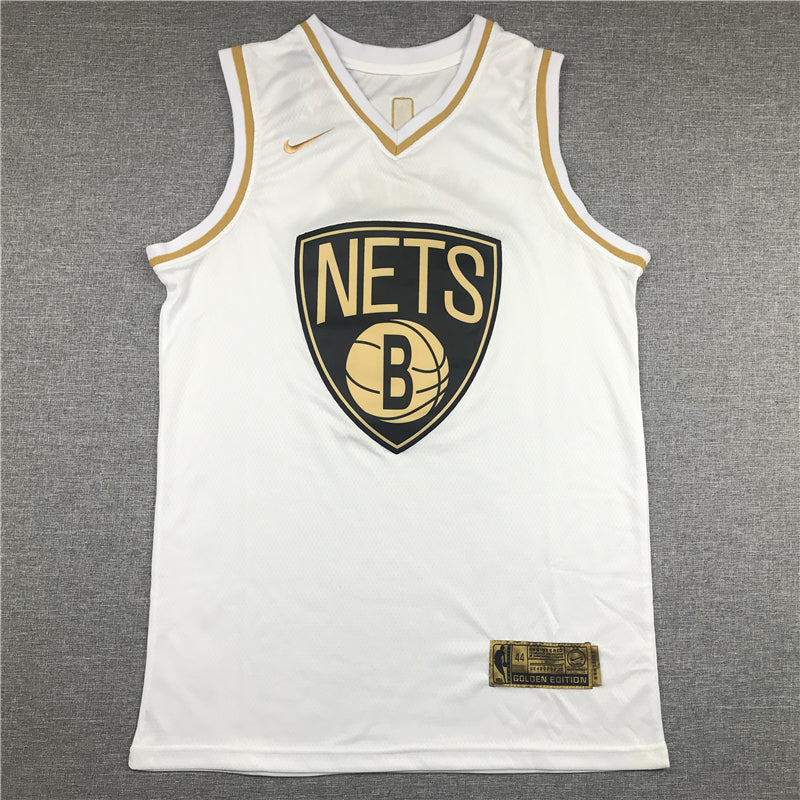 Men's Brooklyn Nets Kyrie Irving #11 White Swingman Player Jerseys