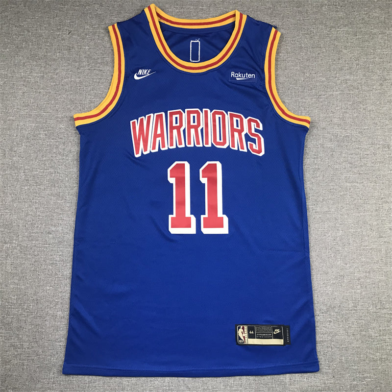 Men's Golden State Warriors Klay Thompson #11 Blue Classic Player Jerseys