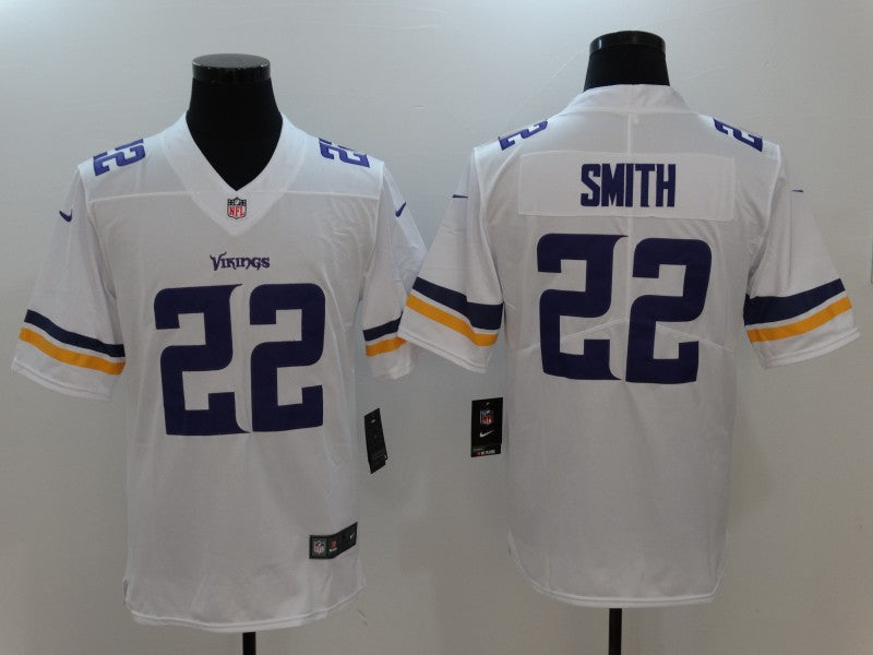 Men's Minnesota Vikings Harrison Smith #22 White Game Jerseys