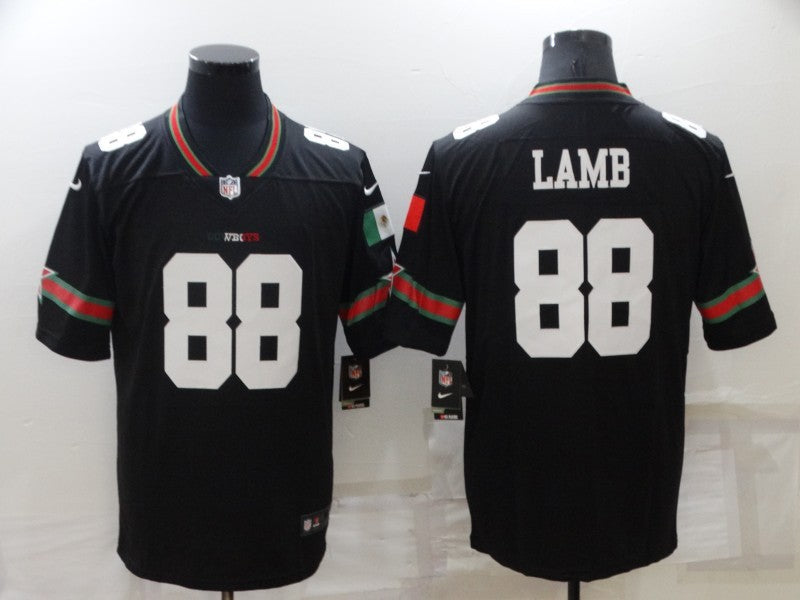 Men's Dallas Cowboys CeeDee Lamb #88 Black Game Player Jerseys