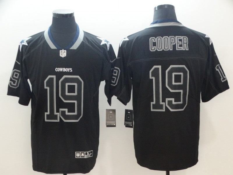 Men's Dallas Cowboys Amari Cooper #19 Black Alternate Game Jerseys
