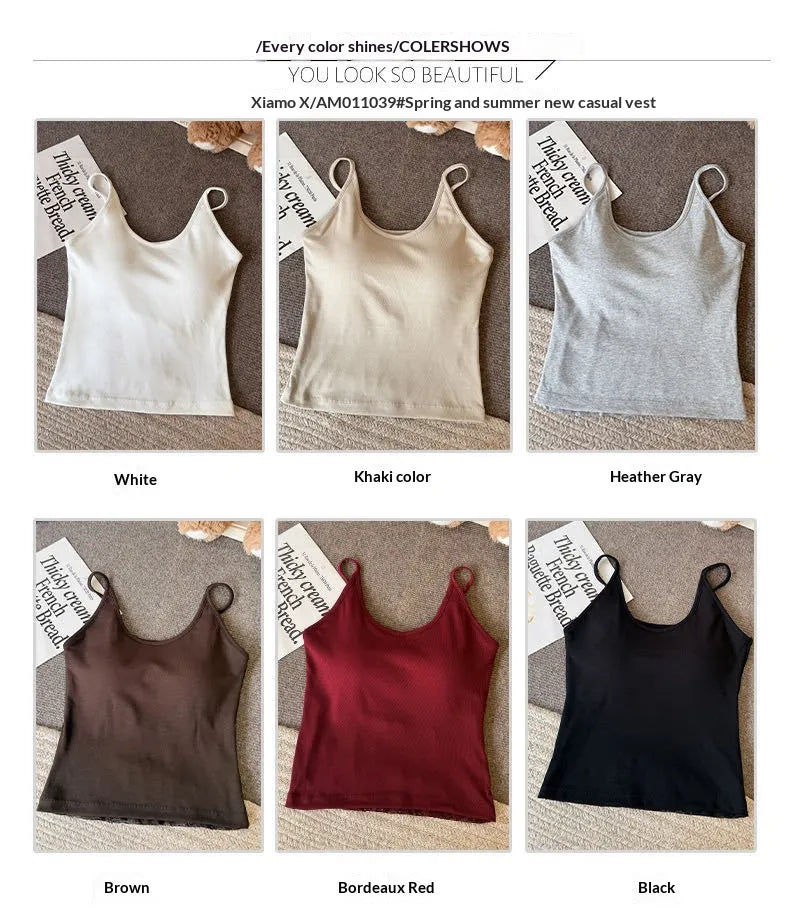 Fashionable Apparel Modal Outerwear Camisole For Women