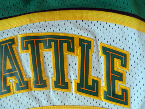 SuperSonics No. 35 Durant Green Retro Fan Edition New Fabric Jersey