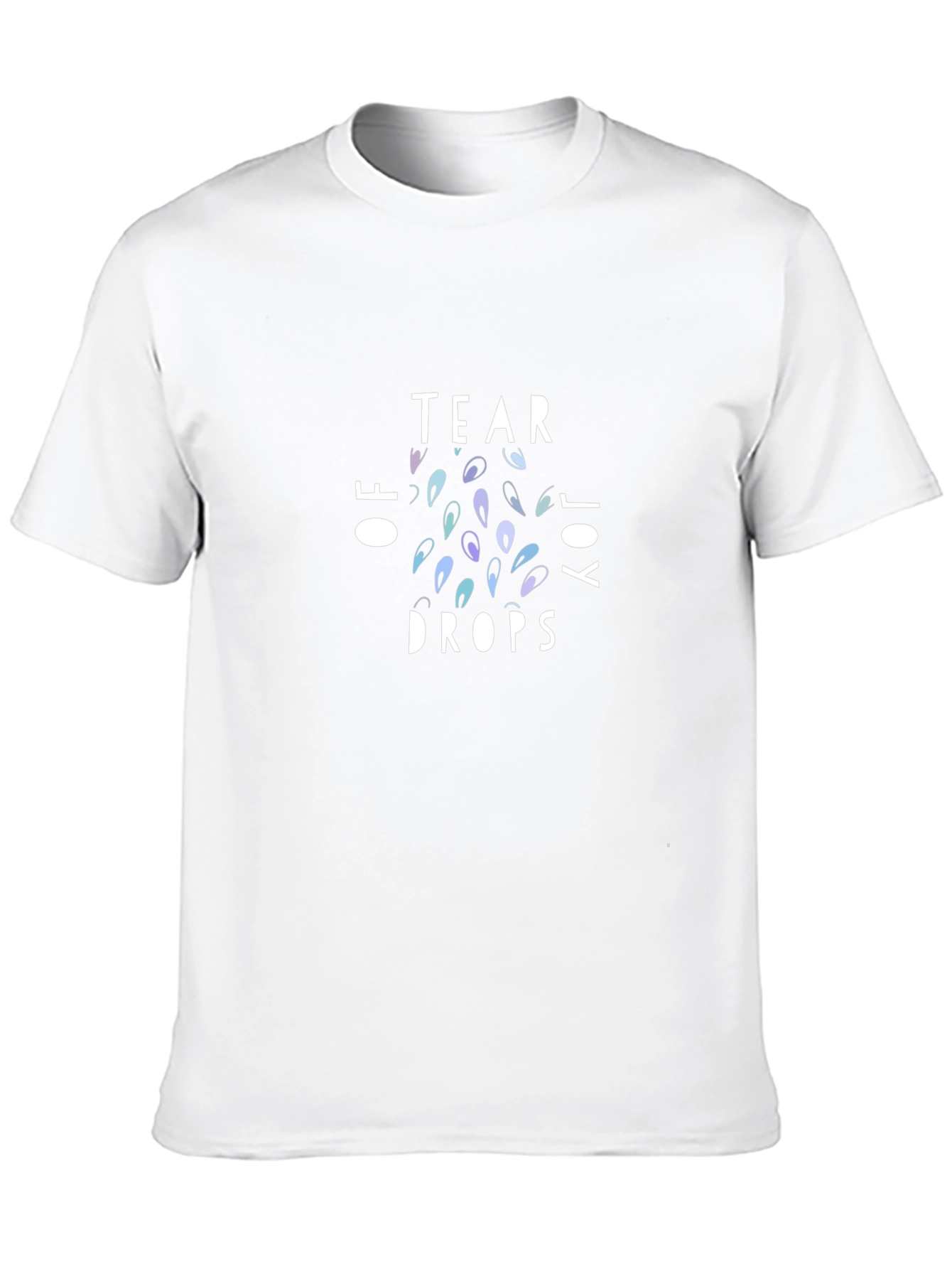 Tear of Joy Drops Graphic T-Shirt