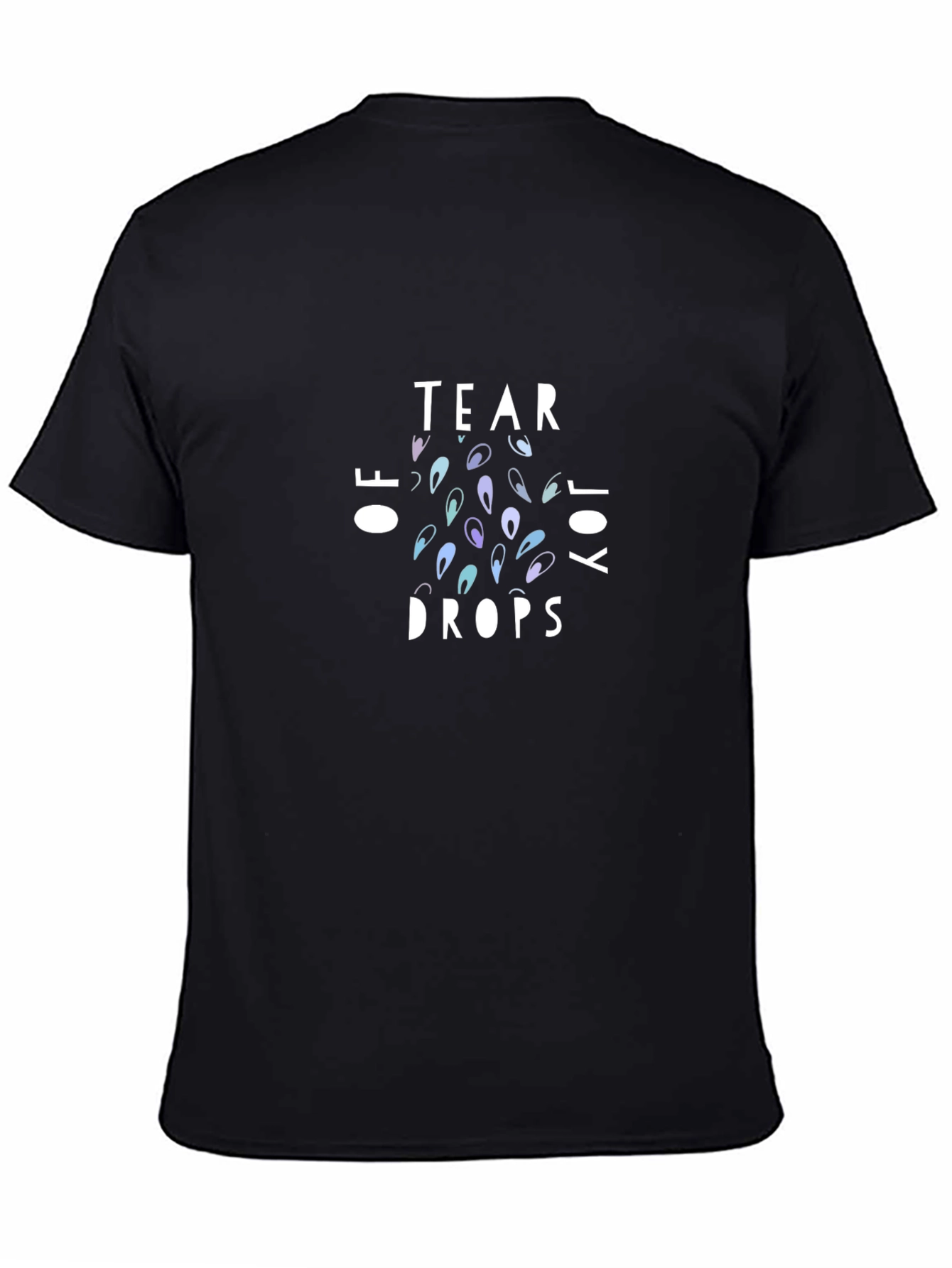 Tear of Joy Drops Graphic T-Shirt