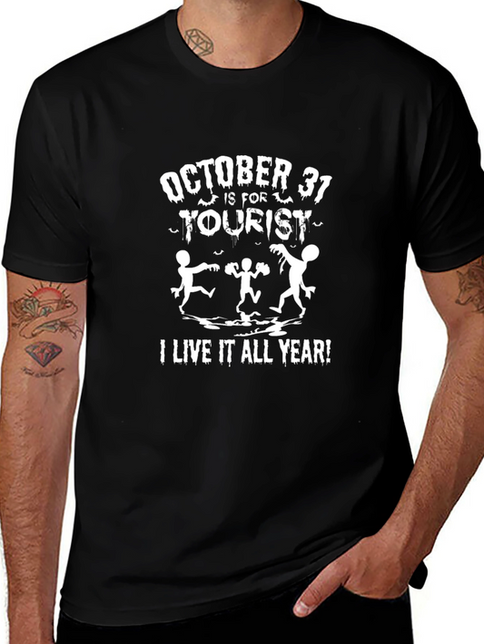 Halloween Everyday T-Shirt - October 31st Tourist Tee
