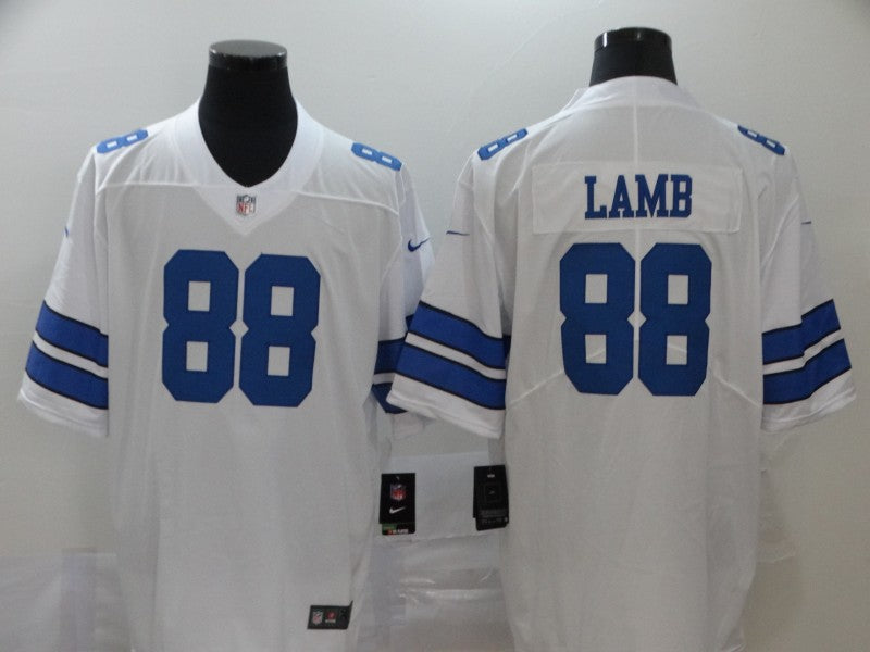 Men's Dallas Cowboys CeeDee Lamb #88 White Game Jerseys