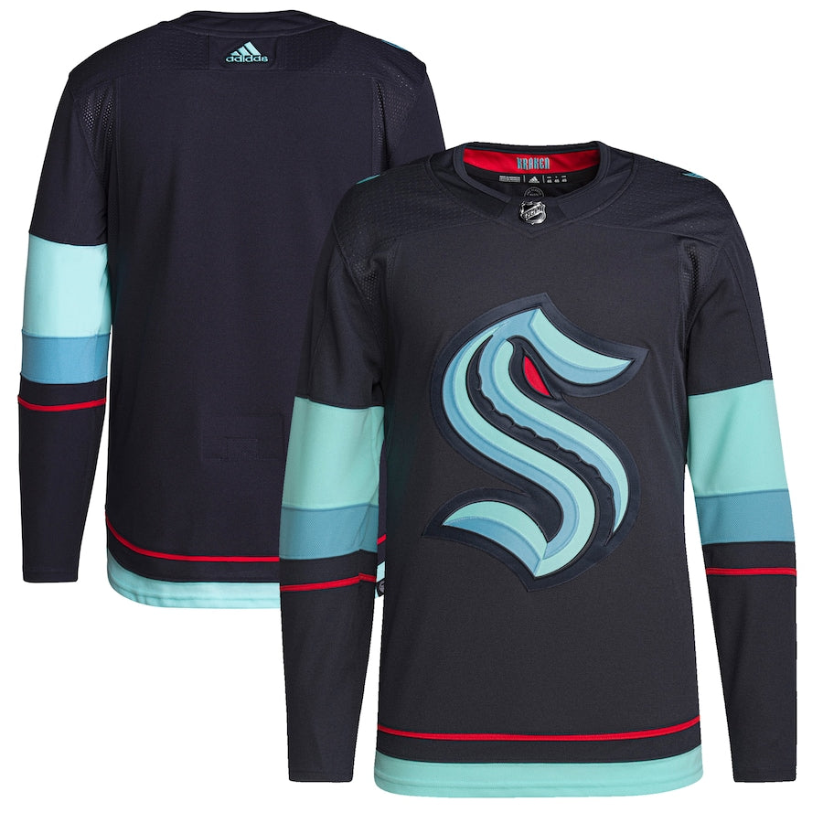 Men's Seattle Kraken  Navy Home  Primegreen Jersey