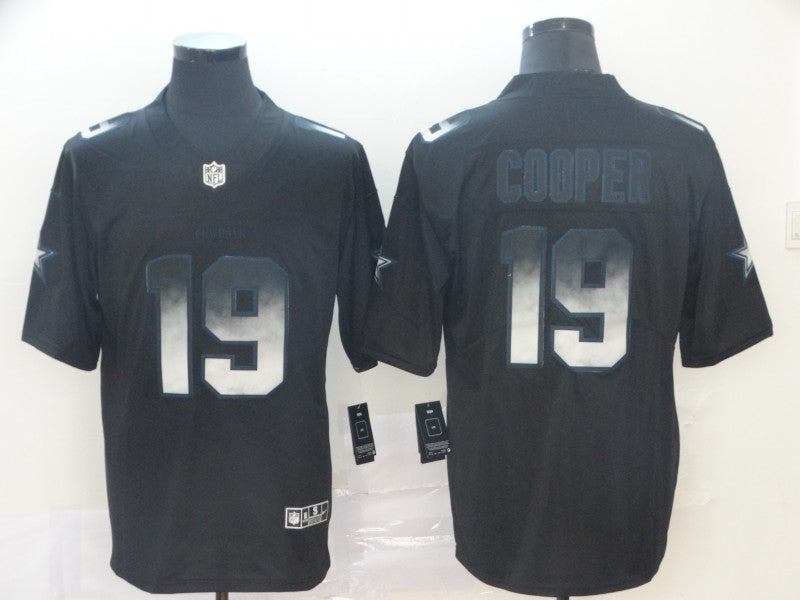 Men's Dallas Cowboys #19 Amari Cooper Black Alternate Game Jerseys