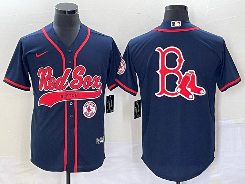 Men's Boston Red Sox Navy Player Jerseys