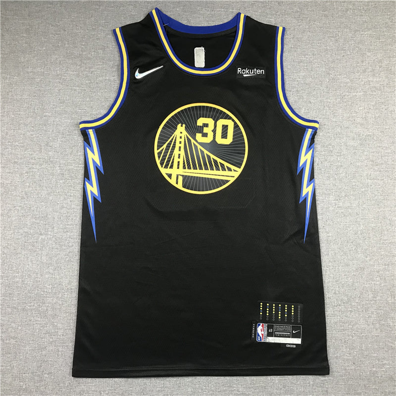 Men's Golden State Warriors Stephen Curry Fanatics Branded Black Classic Jerseys