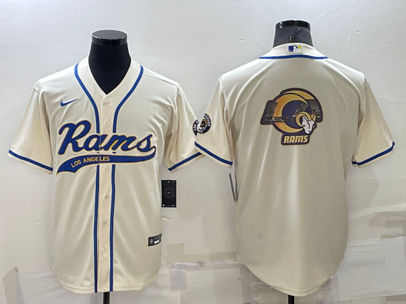 Men's Los Angeles Rams Bone Game Jerseys