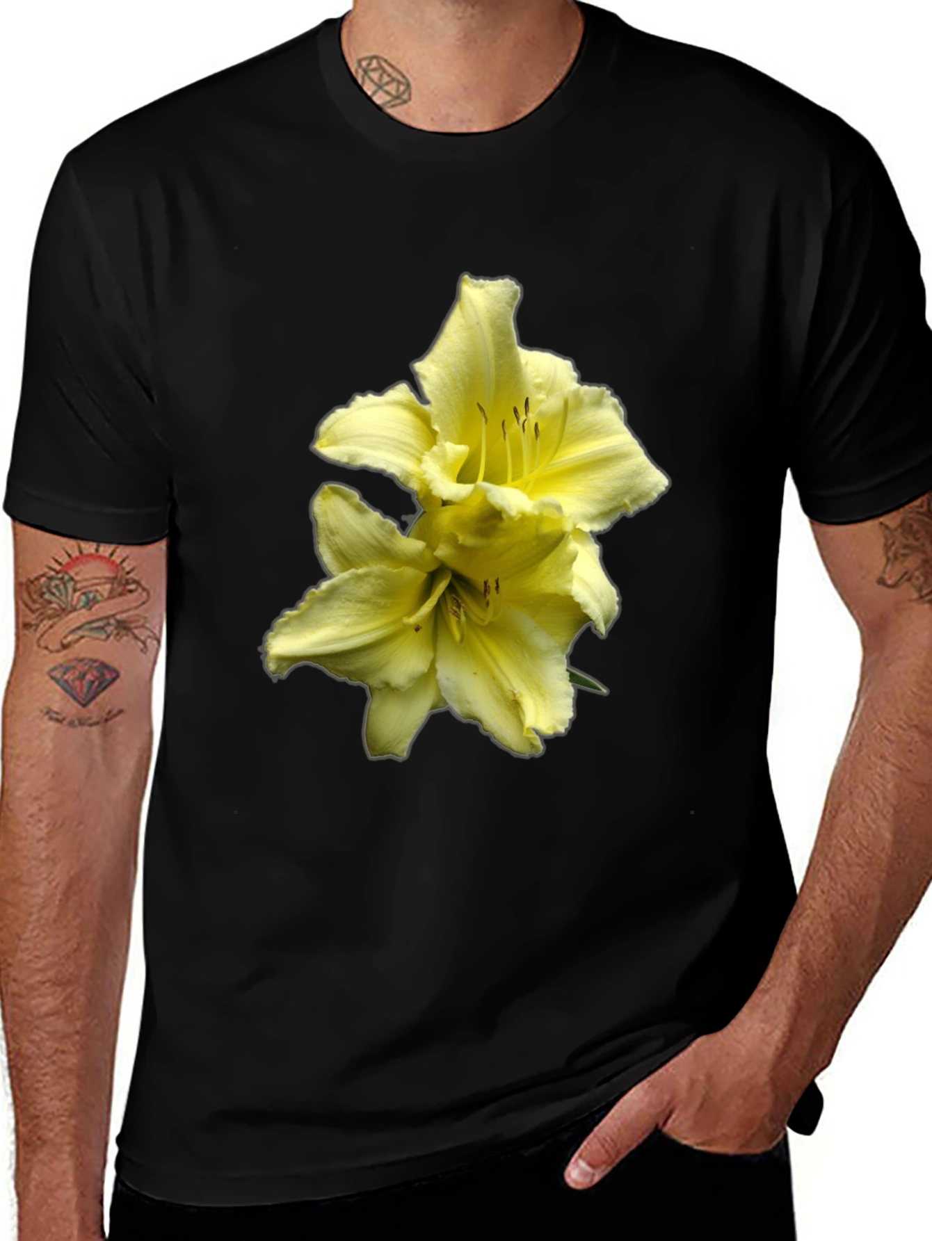 Yellow Lily Graphic Tee