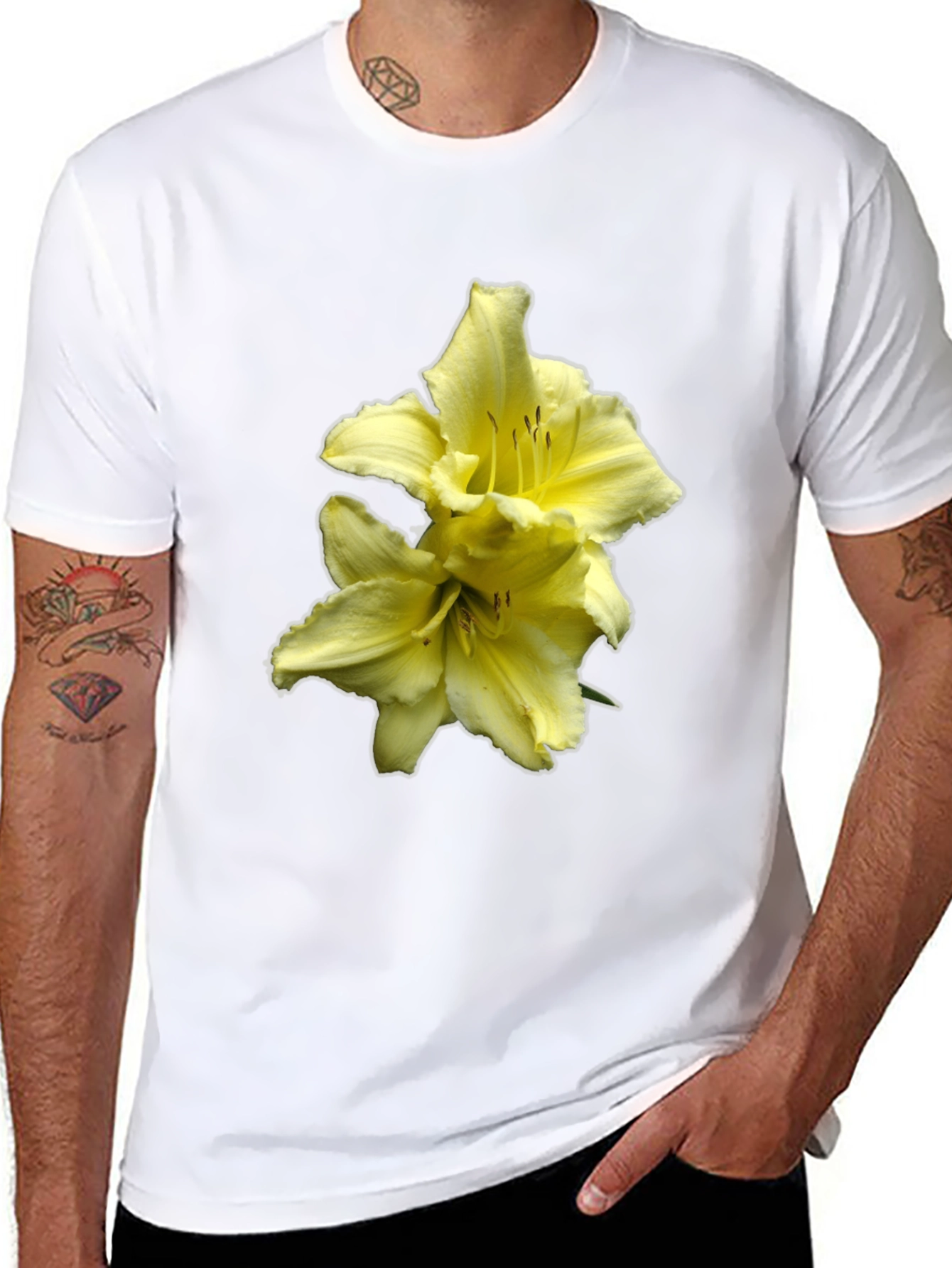 Yellow Lily Graphic Tee