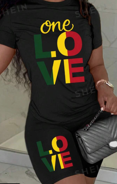 Fashionable Apparel Women's Slayr Casual LOVE Slogan Print Comfortab