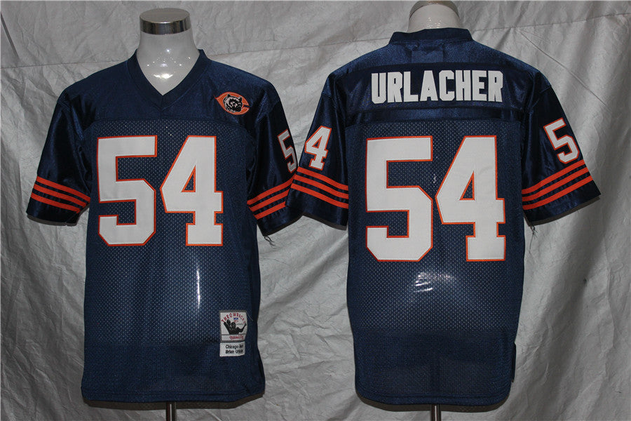 Men's Chicago Bears Brian Urlacher Mitchell & Ness Navy Legacy Replica Jerseys