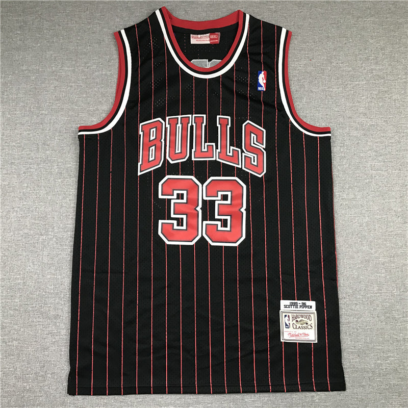 Men's Chicago Bulls Scottie Pippen 1995-96 Hardwood Classics Swingman Jerseys