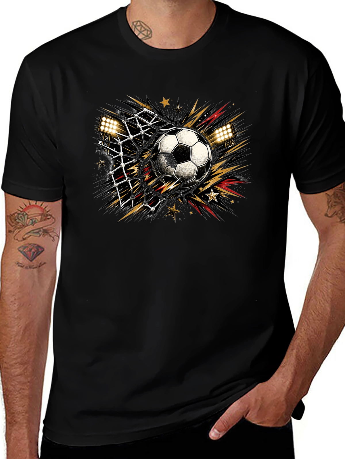 Eagle Soars Above – American Exceptionalism Statement Tee