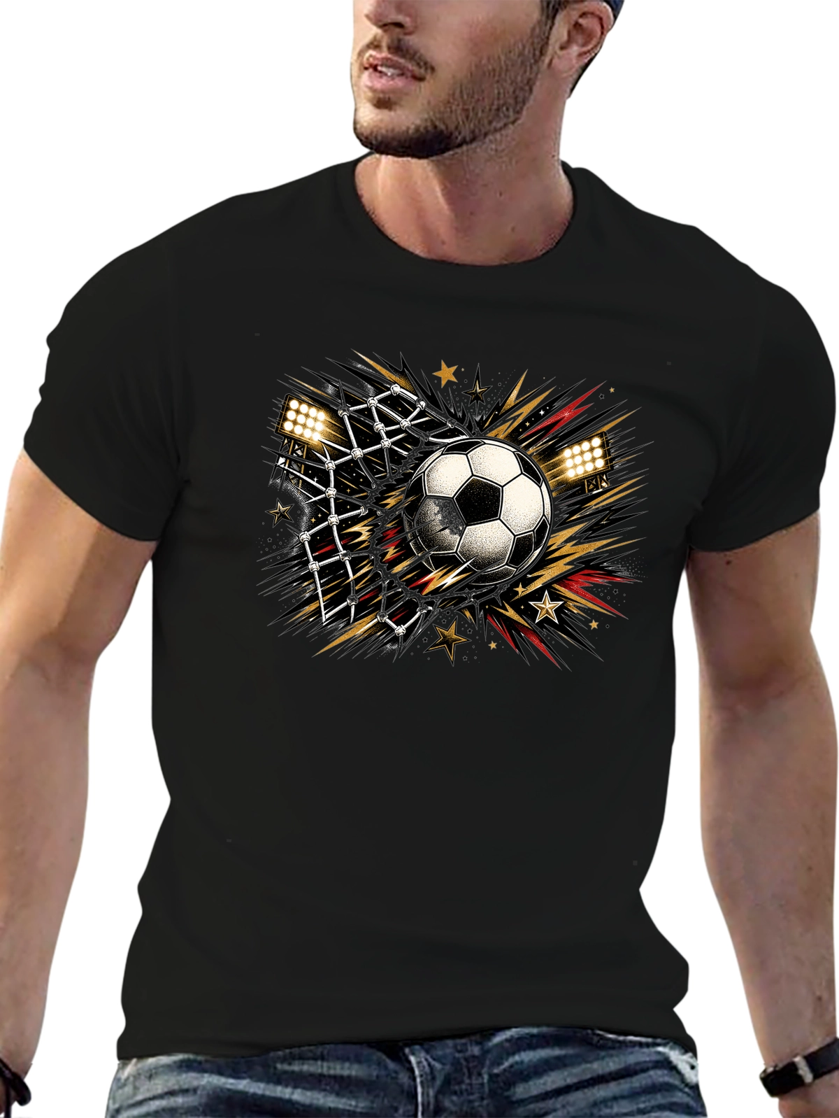 Eagle Soars Above – American Exceptionalism Statement Tee