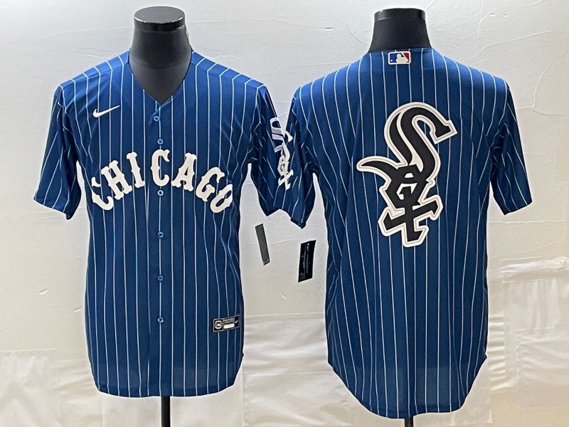 Men's Chicago White Sox Blue Replica Team Jerseys