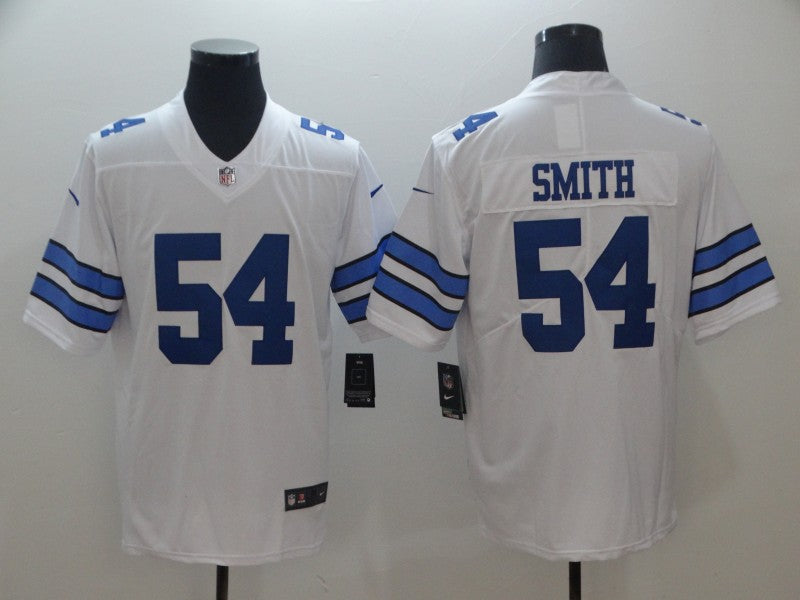 Men's Dallas Cowboys Jaylon Smith #54 White Game Player Jerseys