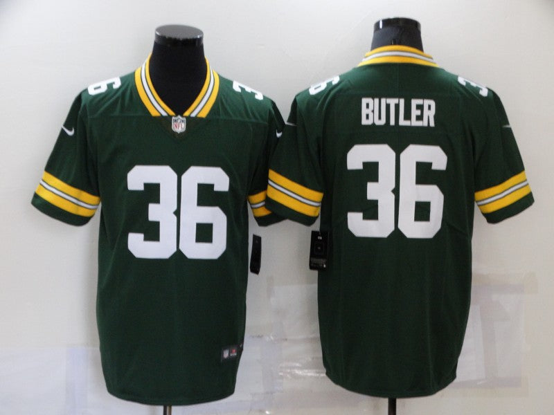 Men's Green Bay Packers LeRoy Butler #36 Green Game Jerseys