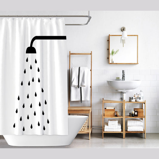 Modern Simple Waterproof Shower Curtain Partition Curtain – Finally, a Storage Solution That Works