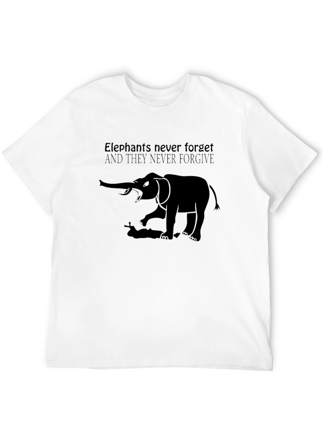 Elephant Never Forget Graphic Tee