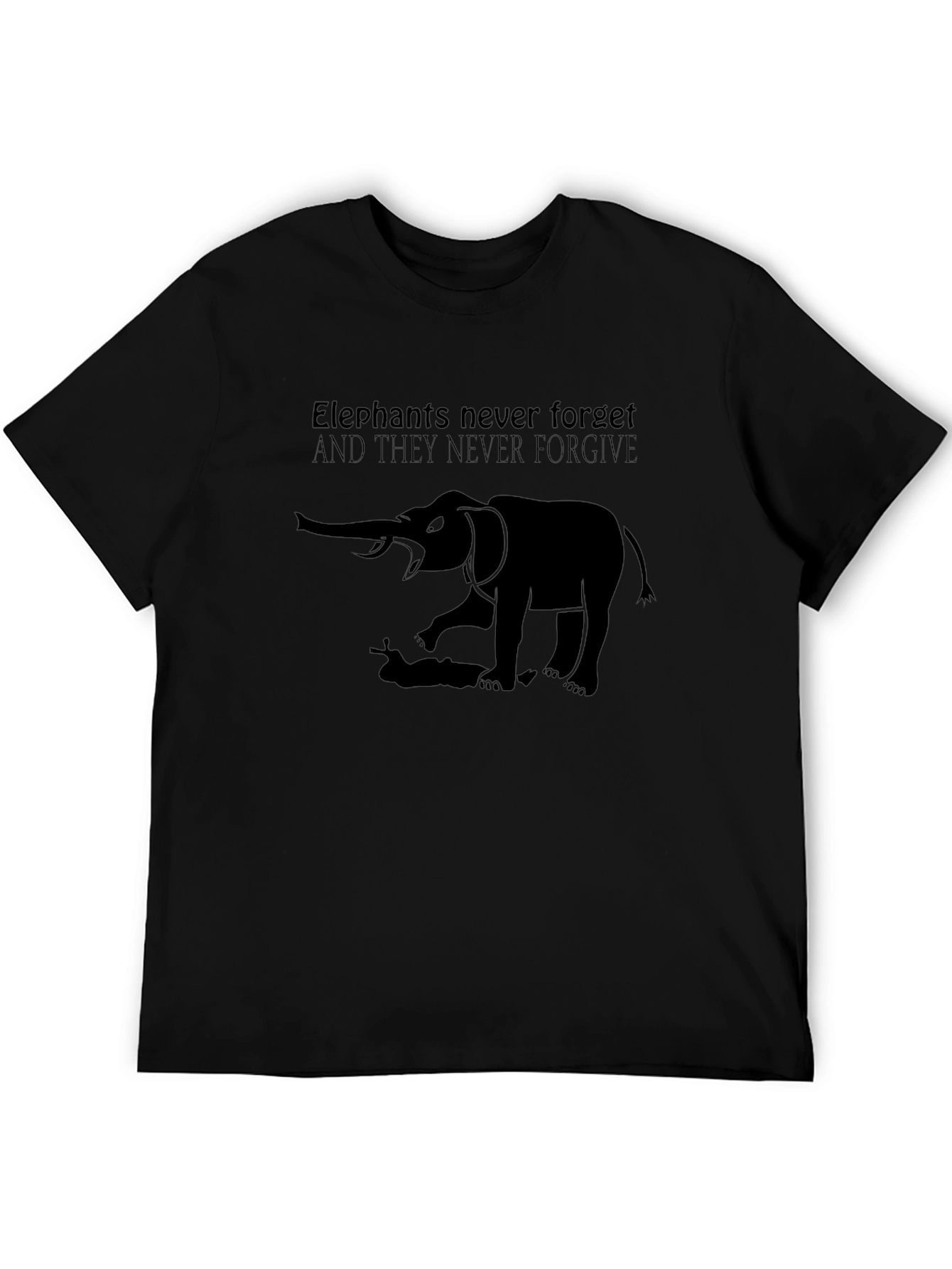 Elephant Never Forget Graphic Tee