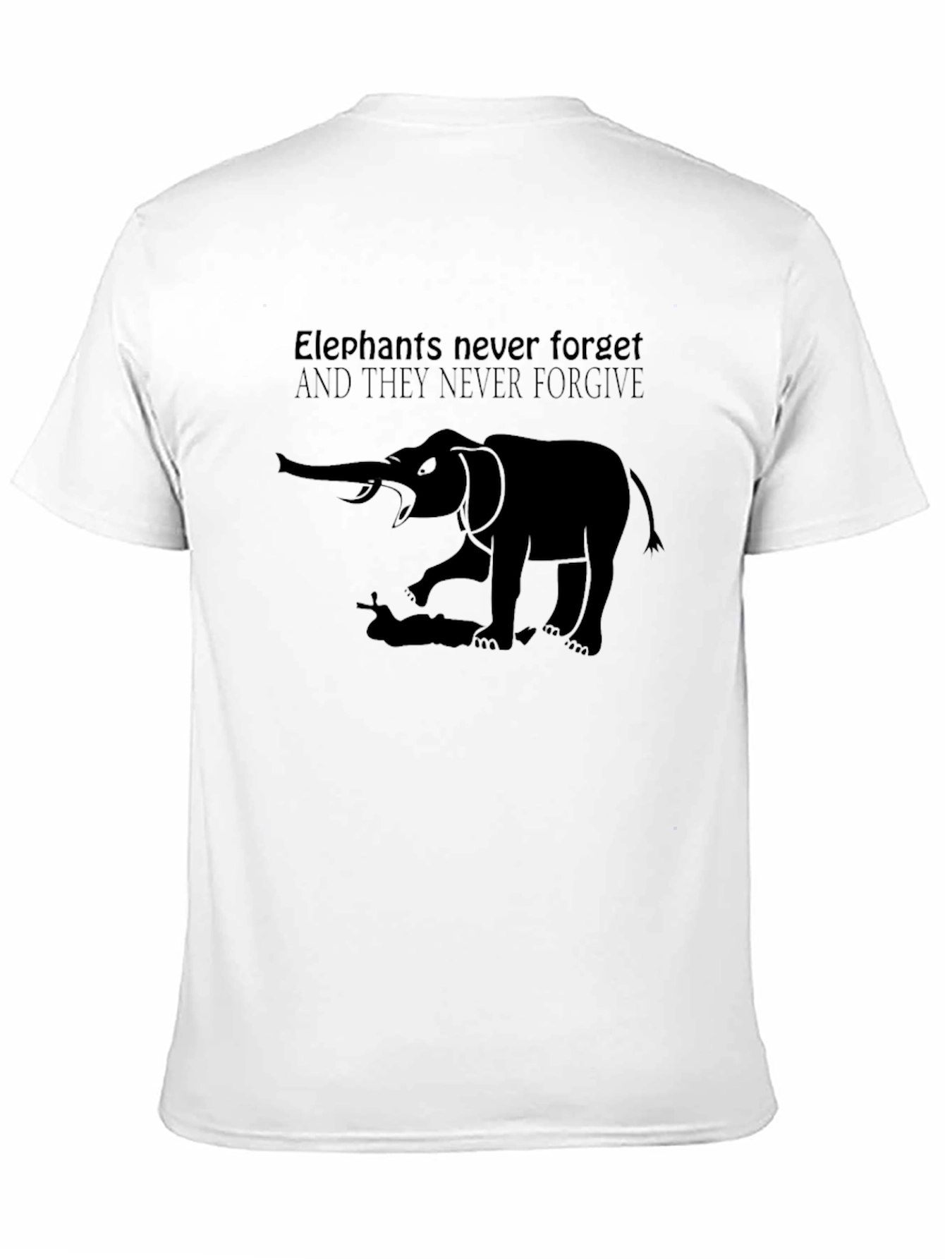 Elephant Never Forget Graphic Tee