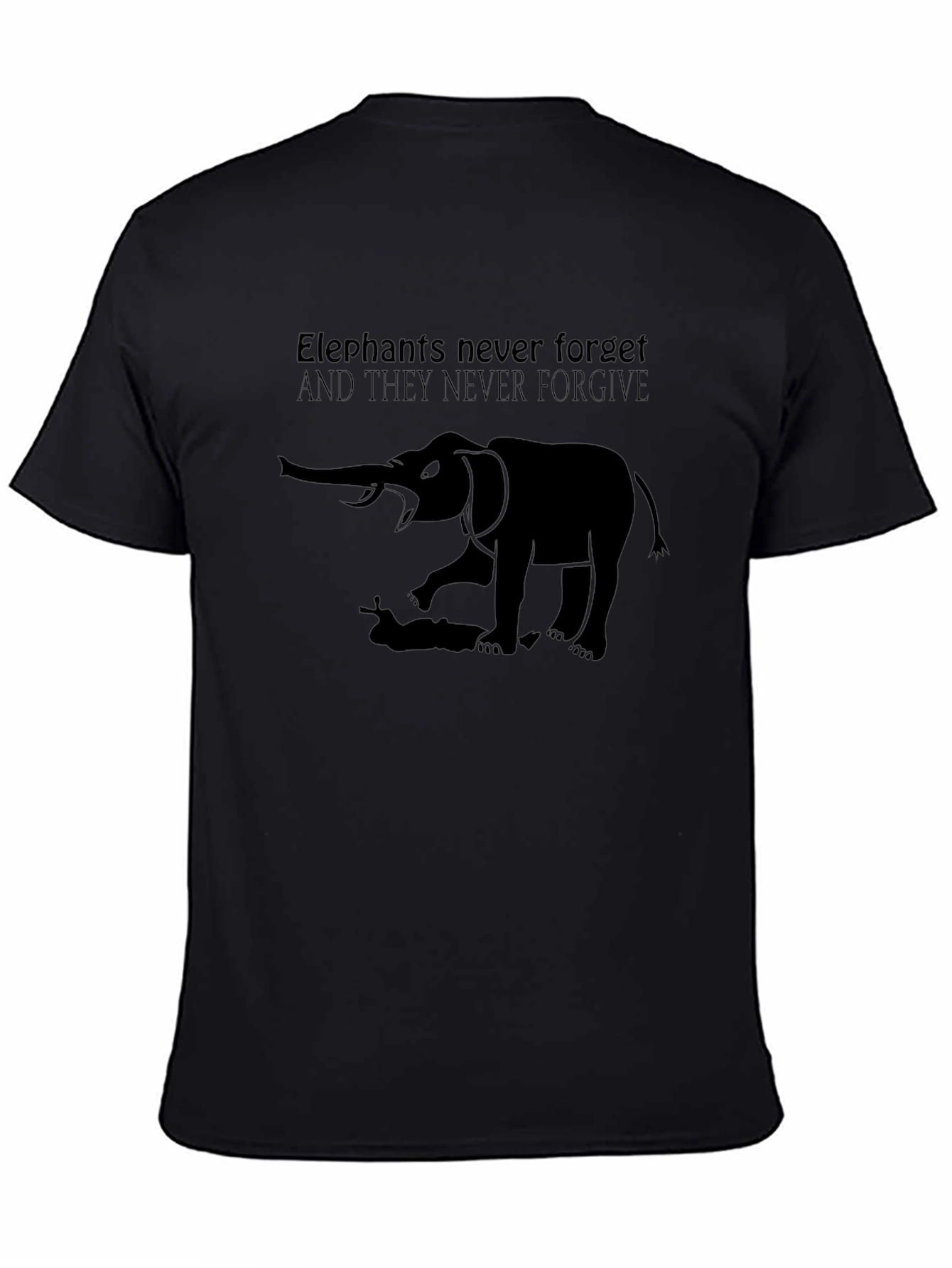 Elephant Never Forget Graphic Tee