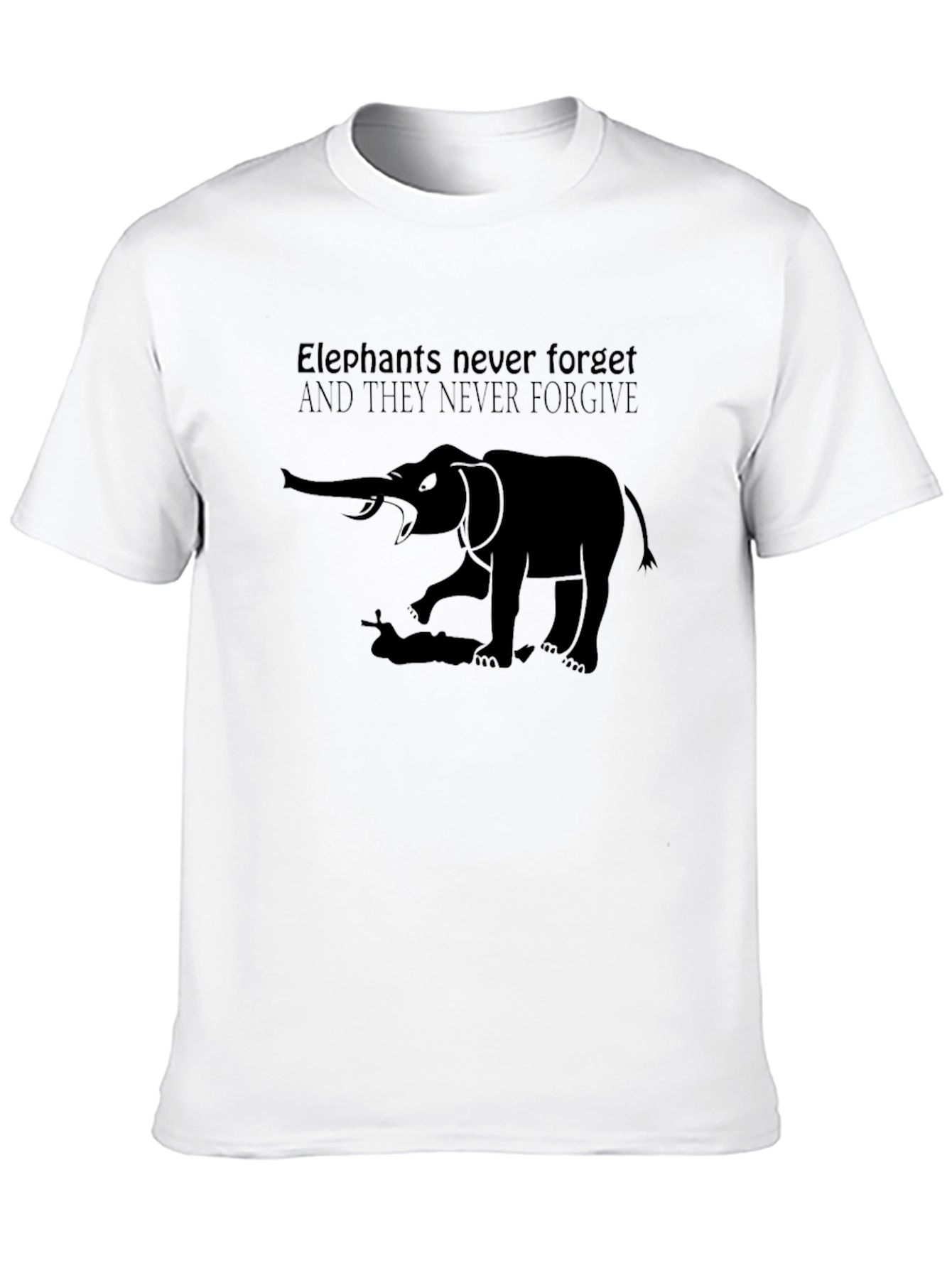 Elephant Never Forget Graphic Tee
