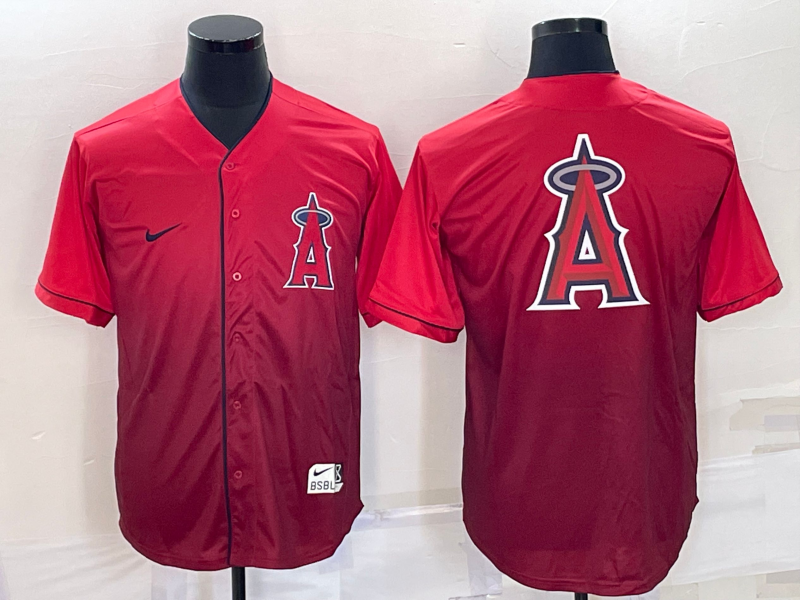 Men's Los Angeles Angels Red Replica Game Jerseys