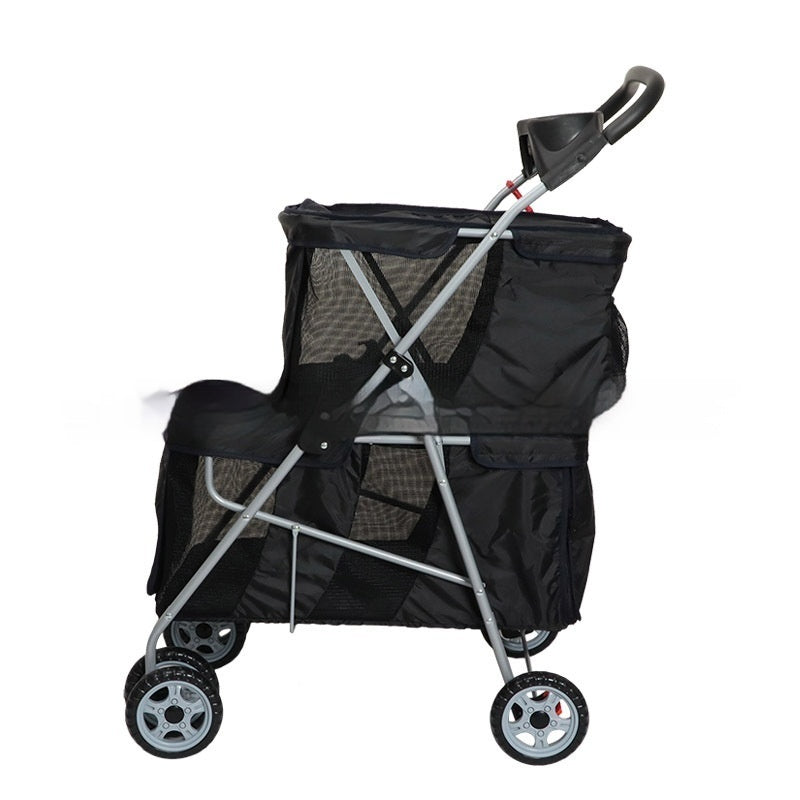 Lightweight Folding Small Pet Stroller – Premium Quality, Everyday Convenience