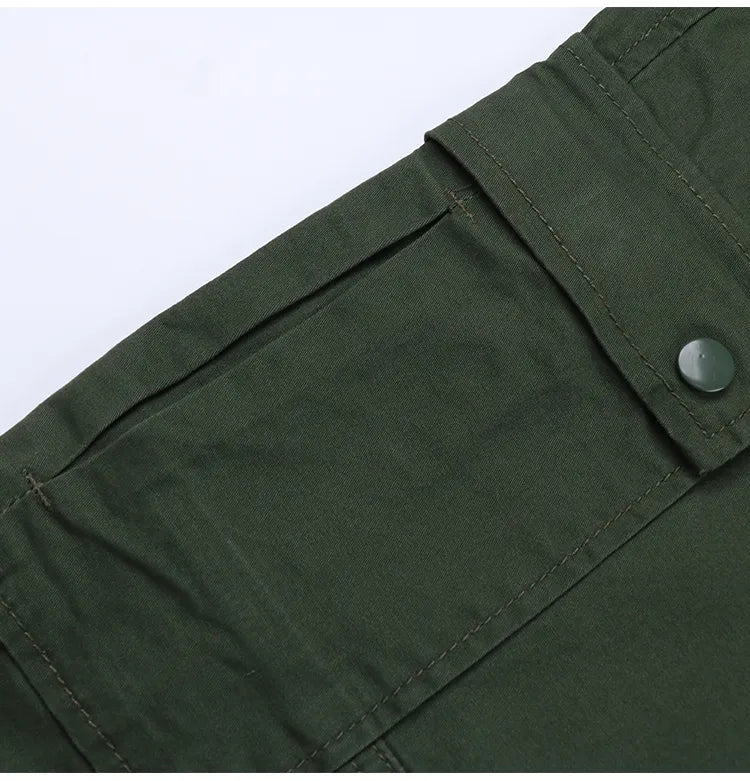 Comfortable Pants Straight Leg Cargo Pants Women High Wais