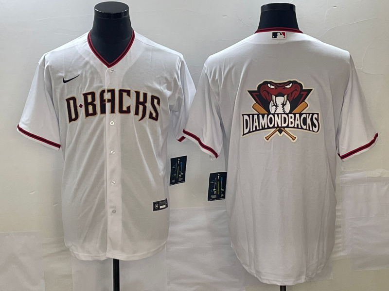 Men's Arizona Diamondbacks White Replica Team Jerseys