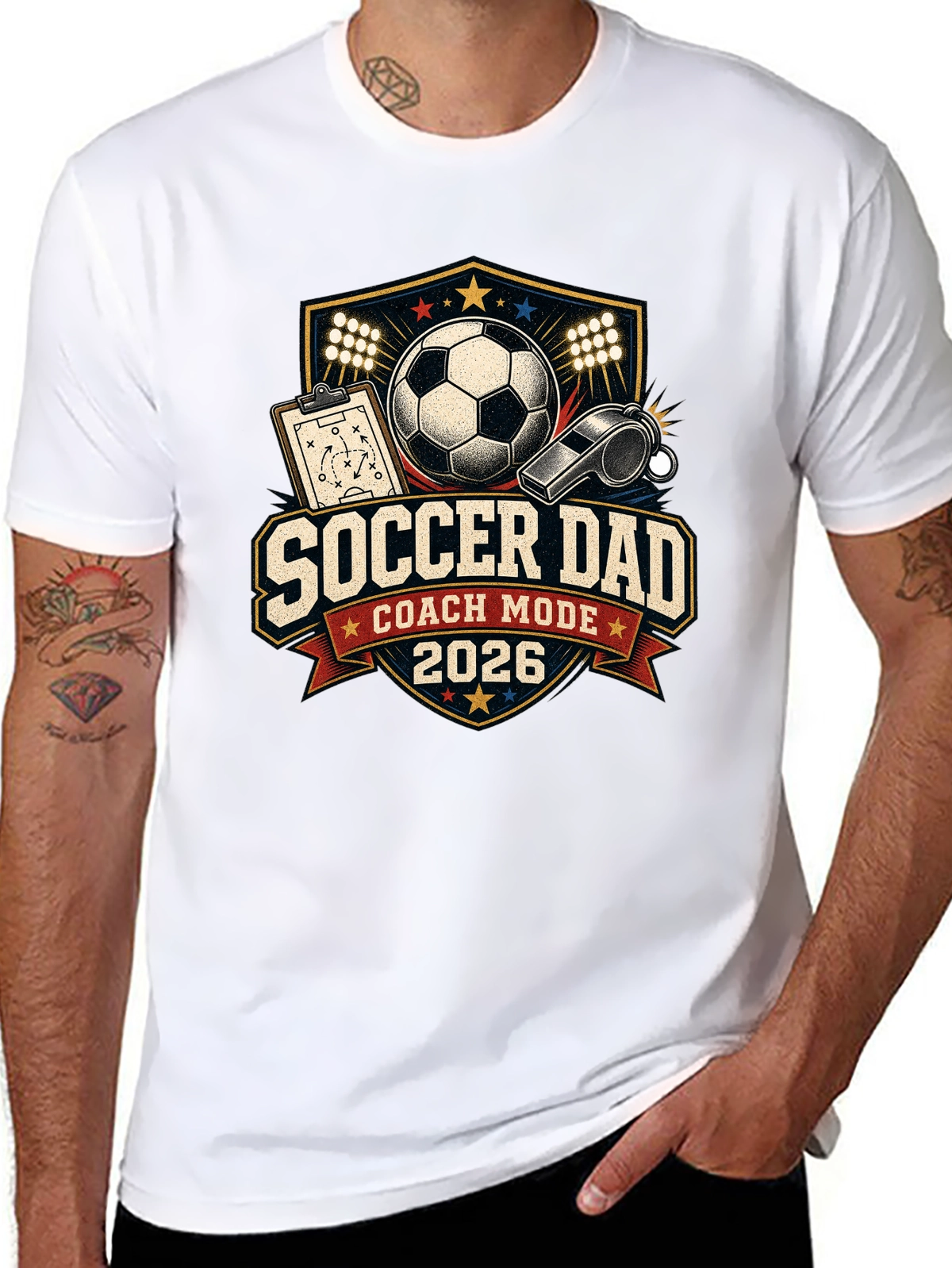 World Cup Captain – Lead Your Squad Game Day Motivation Tee