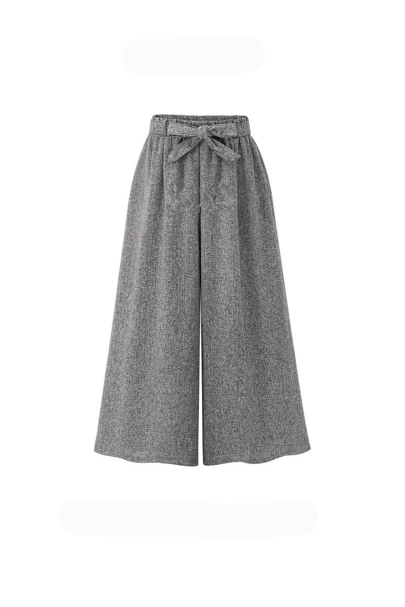 Stylish Pants SHEIN Wide Leg Pants Women Zipper Fly Lo