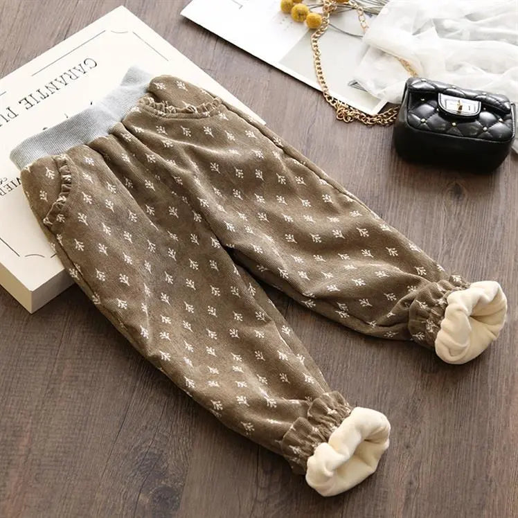 Fashionable Apparel Children's trousers Plush for women